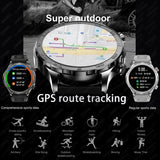 2025 AMOLED Smart Watch with Bluetooth Calling - GPS, NFC & Health Monitoring