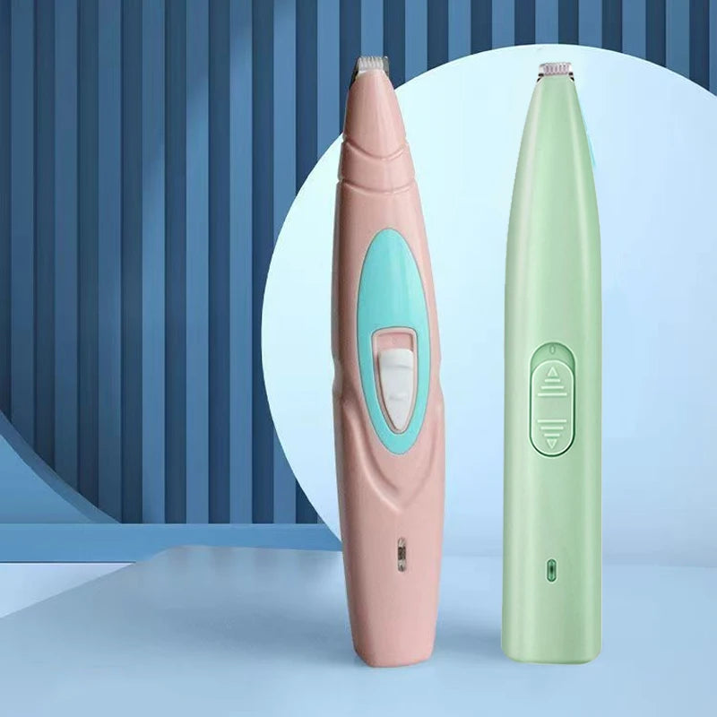 Professional Rechargeable Pet Hair Trimmer for Dogs & Cats - Electric Grooming Clipper Kit