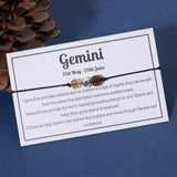 Trendy Unisex Stone Charm Bracelet – Stylish Rope Chain Jewelry