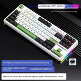 Wireless Mechanical Keyboard – Hot-Swappable, RGB Backlit, Compact 87-Key Bluetooth Keyboard