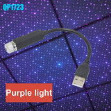 USB Car Roof Star Light - Romantic Gypsophila Atmosphere Lamp for Cars & Homes