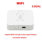 Smart Motion Presence Sensor with mmWave Radar – WiFi & Zigbee Compatible