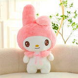 Sanrio Kuromi & My Melody Plush Pillow – Cute Kawaii Plush Toy & Decor