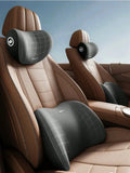 Memory Foam Car Seat Cushion – Neck, Lumbar & Back Support Pillow for Driving Comfort