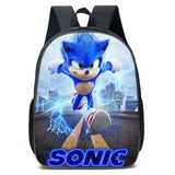 Official Sonic The Hedgehog Kids Backpack - Lightweight School Bag for Boys & Girls