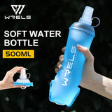 Botella de agua portátil de 401 ml a 500 ml: sin BPA, duradera y compacta para actividades al aire libre