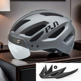 Adult Bike Helmet with LED Light - Lightweight Breathable Cycling Helmet for Men & Women