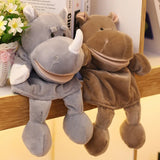 Cartoon Animal Hand Puppets - 35cm Plush Lion, Elephant & Pig Parent-Child Interactive Toys