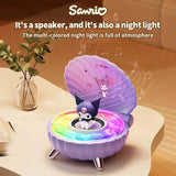 Kuromi Kawaii Bluetooth Speaker with Night Light – Portable Wireless Anime Gift