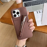 Estuche Rhode para iPhone 13, 14 y 15: funda de silicona suave para brillo de labios y lápiz labial, diseño mate y antideslizante