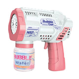 360° Rotatable Leak-Proof Bubble Gun for Kids – Fast Bubble Blower with Flashing Lights & Sound Effects