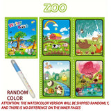 Magic Water Drawing Book for Kids – Reusable Montessori Sensory Toy