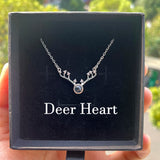 Custom Heart Photo Pendant Necklace – Personalized Couples Gift with Message Reminder