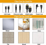 Bridas organizadoras de cables desmontables, correas de nailon reutilizables para la gestión de cables de ratón, auriculares y cables