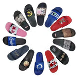 Men’s Street Style Summer Slides – Comfortable PU Slippers for Outdoor Use