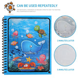 Magic Water Drawing Book for Kids – Reusable Montessori Sensory Toy