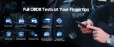 Advanced Bluetooth OBD2 Car Scanner with Full System Diagnostics & HUD Display