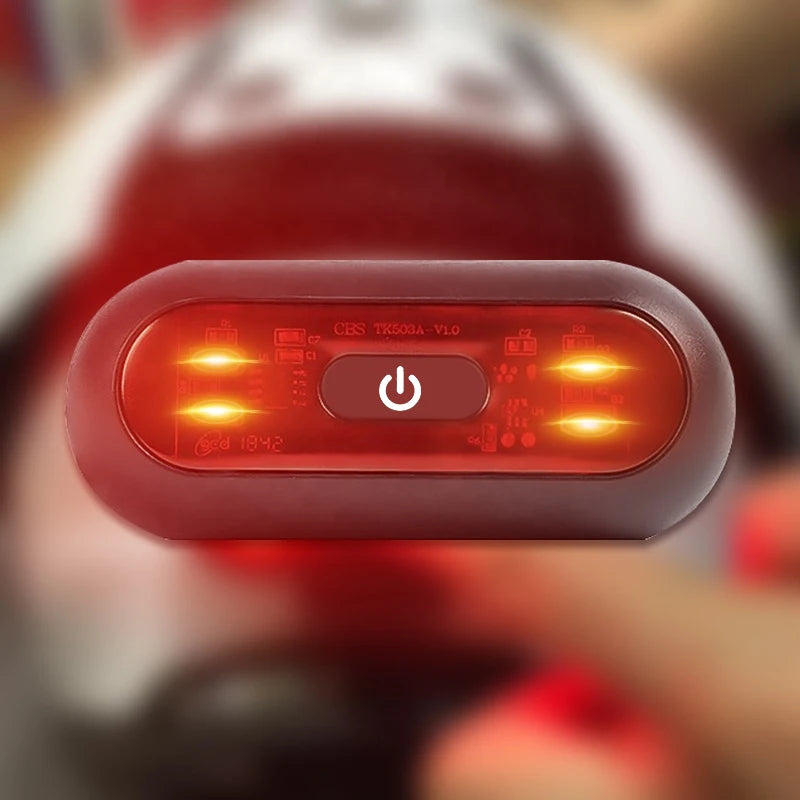 LED Helmet Safety Light – Waterproof, Lightweight & Easy to Install for Motorcycle and Bicycle Helmets