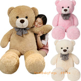 Giant Plush Bear Stuffed Toy – Soft Cuddly Oversized Teddy for Kids & Adults