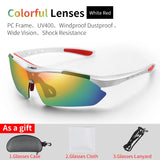 Gafas de sol para ciclismo de alto rendimiento: protección UV400 y comodidad ligera