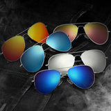 VEITHDIA Men's Polarized Sunglasses – Original Malaysia Stock, UV400 Protection for Travel & Driving