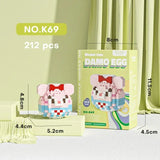 Disney Stitch & Sanrio Building Blocks Set - Cute Character Model Kit for Kids