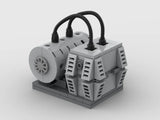 Futuristic Spaceship Building Blocks – Sci-Fi Weapon Module DIY Kit