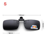 4-Color Polarized Clip-On Sunglasses – Flip-Up UV380 Lenses for Driving & Fishing