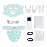 8-Color LED Face & Neck Mask for Anti-Aging, Acne, and Skin Rejuvenation