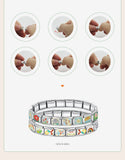 Stainless Steel Hologram Bracelet – Stylish & Durable Unisex Link Chain Jewelry