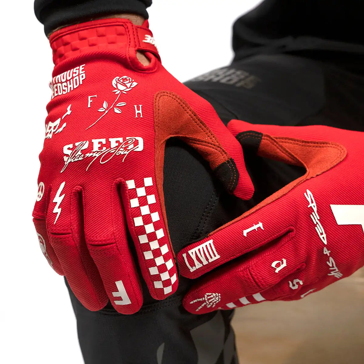 Motocross Racing Gloves - Touchscreen Compatible, Breathable & Grip-Enhanced