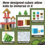 Magnetic Building Blocks Set - STEM Educational Toys for Kids Ages 3+