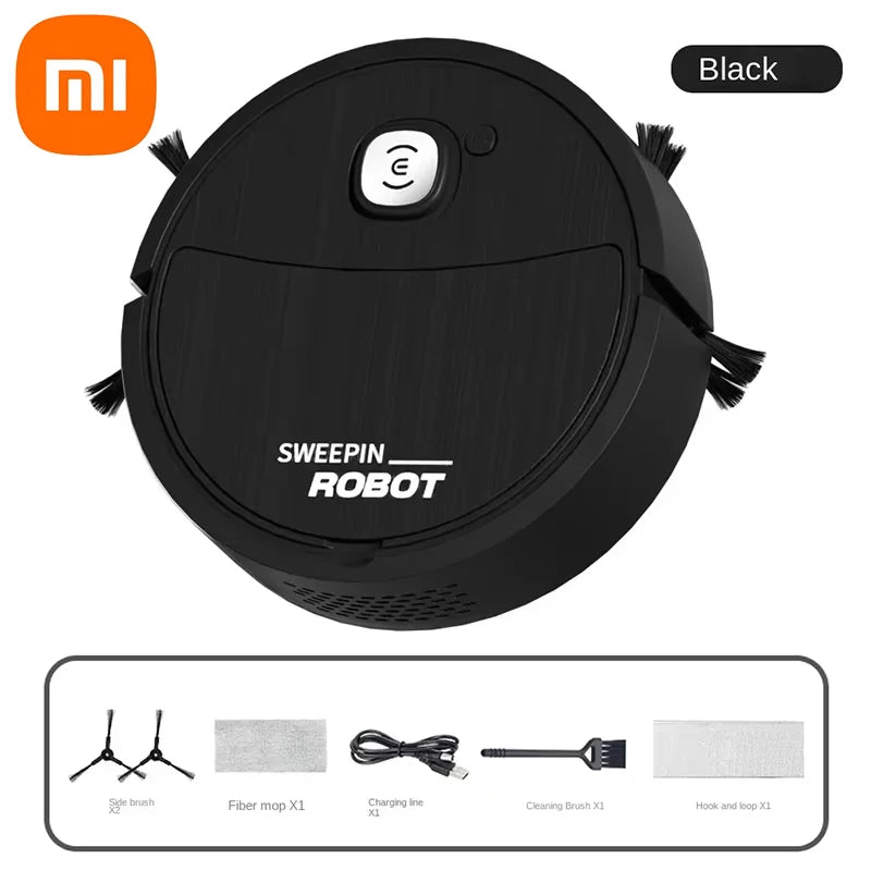 5-in-1 Smart Sweeping Robot – Powerful Vacuum, Mop & Suction Cleaner