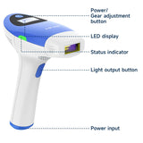 Mlay T3 IPL Ice Cooling Hair Removal Device for Body, Face, Bikini, and Underarm