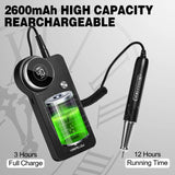 Professional 40,000RPM Cordless Nail Drill - Rechargeable Brushless Electric Nail File Kit