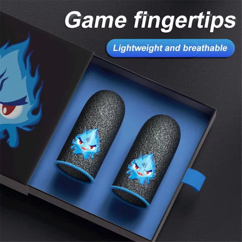 PUBG Mobile Finger Sleeves - Carbon Fiber Touchscreen Gaming Gloves for Enhanced Control