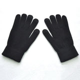New Winter Thicken Warm Gloves For Men Women Students Knitted Three Finger Touch Screen Mittens Outdoor Cycling Skiing Gloves