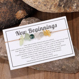 Trendy Unisex Stone Charm Bracelet – Stylish Rope Chain Jewelry