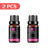 Pure Plant Extract Essential Oils Set – 10ml Bottles for Diffusers, Spa & DIY Use
