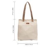 Women’s Large Capacity Canvas Tote Bag – Stylish & Practical for Work, Travel, and Shopping