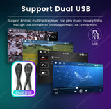 9-Inch Android 13 Car Stereo with CarPlay, Android Auto & Touchscreen Display