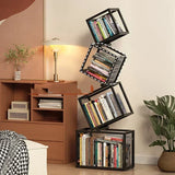 Estantería giratoria para libros, estantería para revistas, organizador de estanterías, estanterías estéticas para niños, estanterías, muebles de almacenamiento