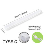 Rechargeable Motion Sensor LED Strip Night Light for Emergency Use