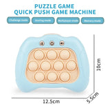 Light-Up Push Pop Fidget Toy – Electronic Bubble Game for Kids & Adults – Stress Relief & Fun