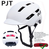 USB Rechargeable Bike Helmet with LED Tail Light - Lightweight MTB/Road Cycling Helmet