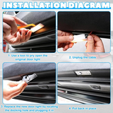 LED Car Door Welcome Light Projector for Audi – Bright Logo Projection for All Models