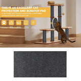 Self-Adhesive Cat Scratching Pad - Furniture Protector with Trimmable Design