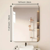 Acrylic Irregular Shatterproof Wall Mirror – Modern & Safe Home Décor
