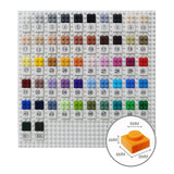 Mini 1x1 Self-Locking Building Bricks – Compatible with Major Brands