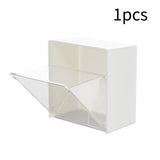 Caja de almacenamiento de pared: organizador de plástico ecológico para baño, cocina y artículos diversos
